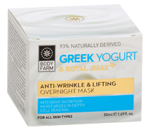 Anti-wrinkle & Lifting Nachtmaske Greek Yoghurt & Royal Jelly 50ml