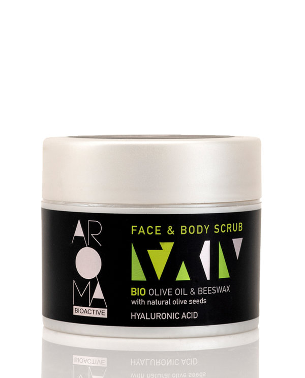 Aroma Gesichts-& Körperpeeling Bio Olive Oil & Beeswax 200ml